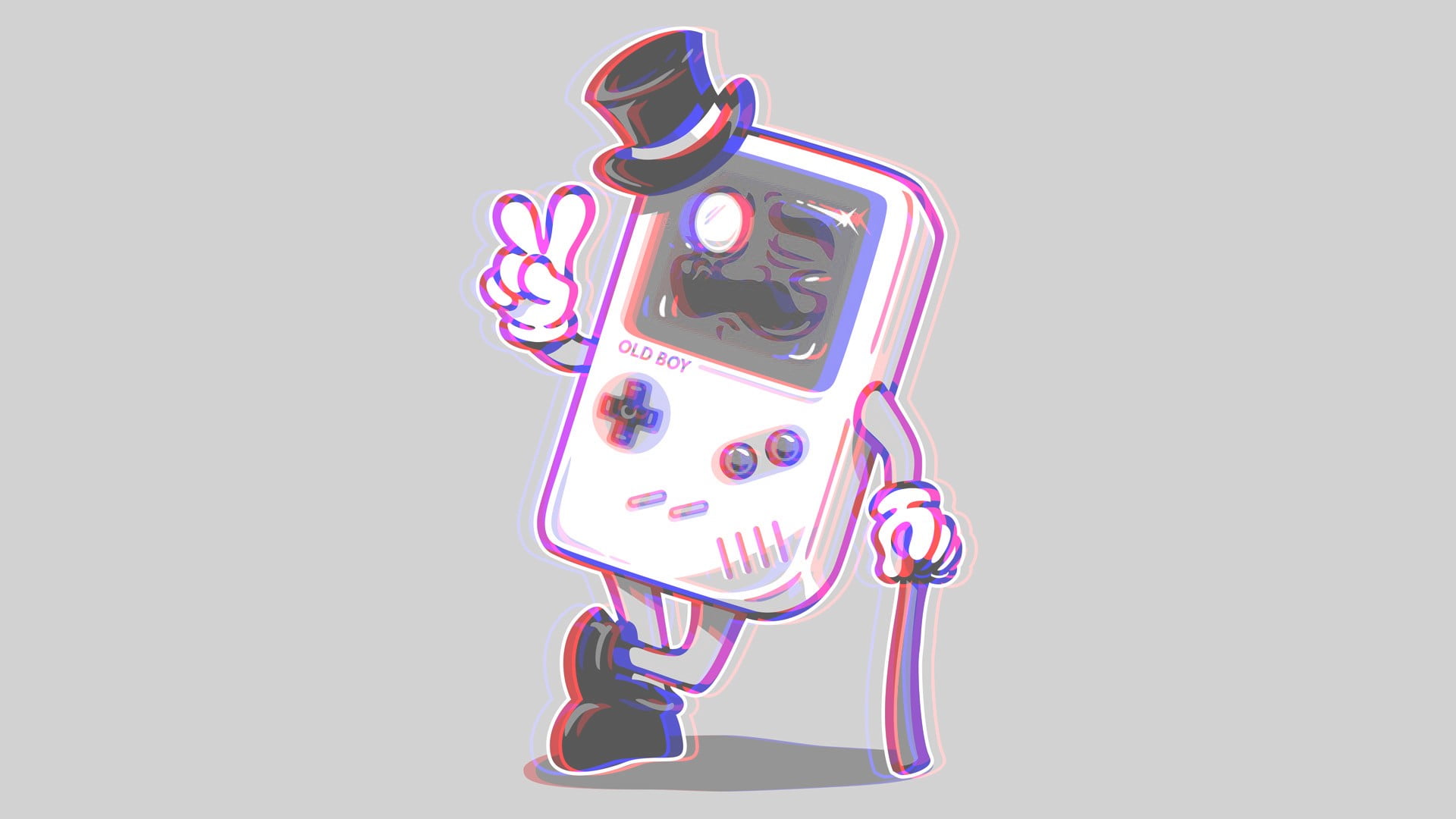 Nintendo Game boy illustration