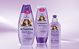 Schauma Glatt and glossy shampoo