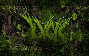 green, black, and purple Lysis photo