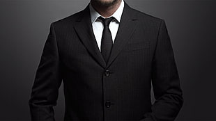 black notch lapel