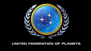 United Federation of Planets logo, movies, Star Trek HD wallpaper