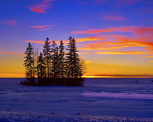 sunset over the Horizon
