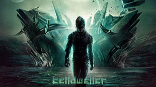 Cellweller game cover, robot, Klayton, science fiction, End of an Empire HD wallpaper