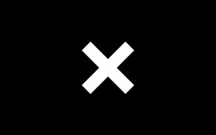 The XX, logo, minimalism