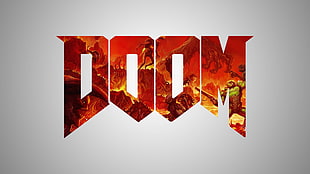 Doom title poster HD wallpaper