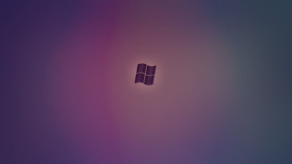 black and white USB cable, Microsoft Windows, minimalism, gradient HD wallpaper