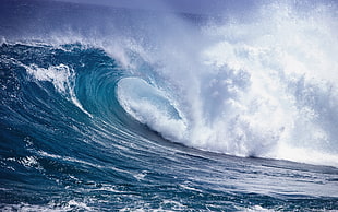 sea wave photo HD wallpaper