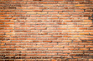 brown brick wall HD wallpaper