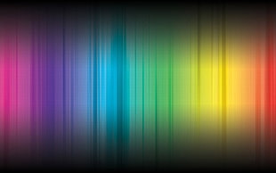 multicolored digital wallpaper, colorful
