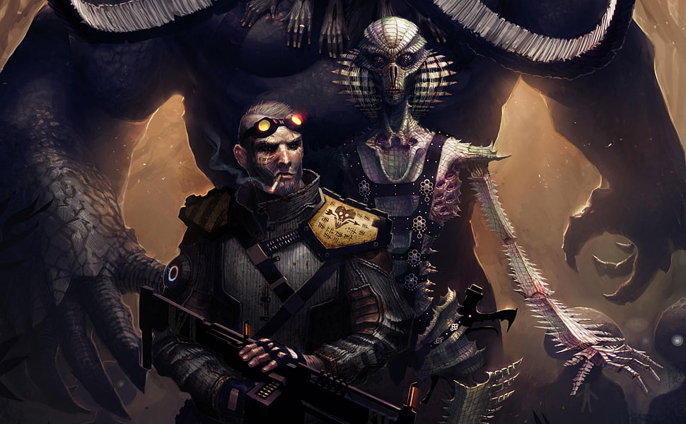 game interface poster HD wallpaper