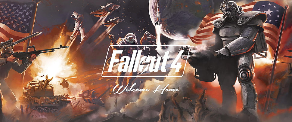 Fallout 4 digital wallpaper, Fallout HD wallpaper