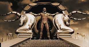 King Xerxes from 300 movie