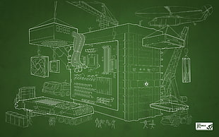architectural sketch