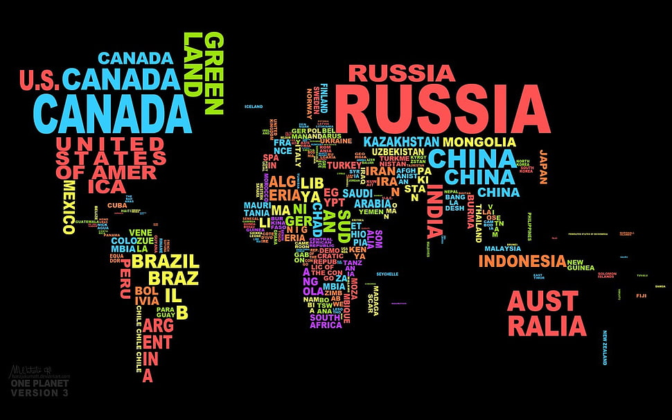 black background with text overlay, map, typography, colorful, world HD wallpaper