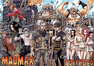 Madmac Furyroad wallaper, Mad Max, Mad Max: Fury Road, One Piece