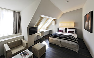 photo of bedroom with king size bed