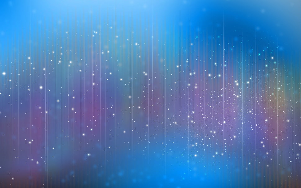 blue and pink illustration HD wallpaper