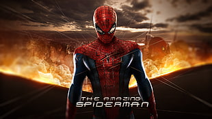 The Amazing Spider-Man digital wallpaper, The Amazing Spider-Man HD wallpaper