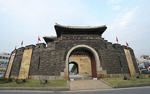 Korea,  Stone,  Walls,  Gates HD wallpaper