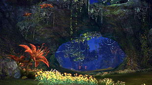 orange lily flower, Tera, Tera Rising , Tera online, video games