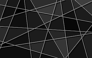 black glass wall art, monochrome, abstract, GIMP, gradient