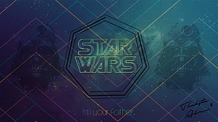 Star Wars illustration, Star Wars, Darth Vader, galaxy HD wallpaper