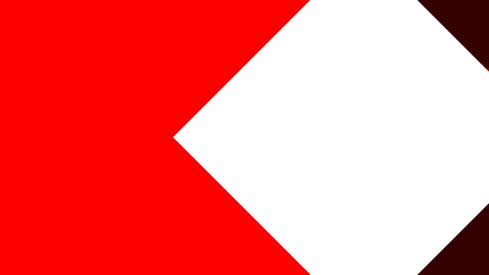 red and white artwork, simple, minimalism HD wallpaper