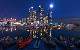 panoramic photography of metropolis HD wallpaper