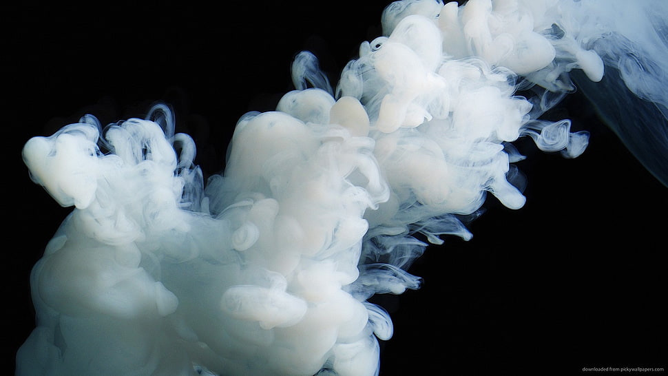 white smoke, smoke HD wallpaper