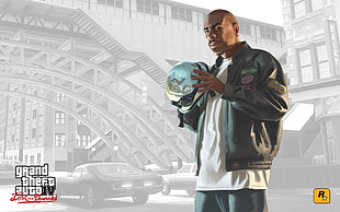 Grand Theft Auto IV illustration HD wallpaper