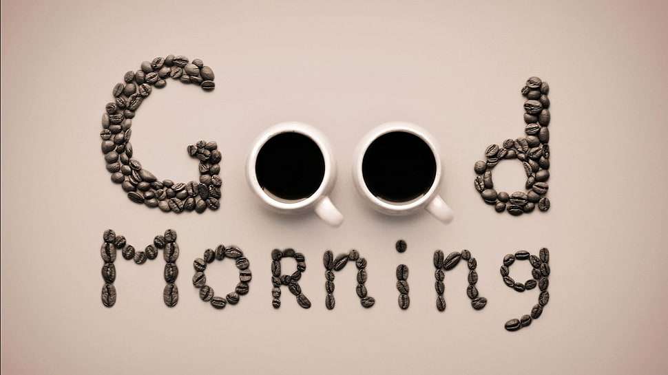 white ceramic mugs, coffee HD wallpaper