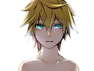 boy anime character portrait