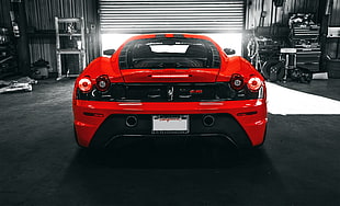 red sports car, car, Ferrari, Ferrari F430 Scuderia, italian HD wallpaper