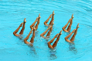 water dancers photo HD wallpaper