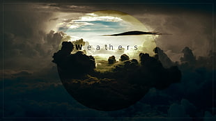 Weathers digital wallpaper, sky, clouds, summer, spring HD wallpaper