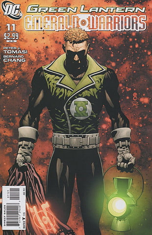DC Comic Green Lantern comic book, Green Lantern, Guy Gardner HD wallpaper