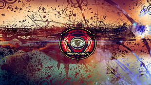 Propaganda logo, propaganda, Illuminati HD wallpaper
