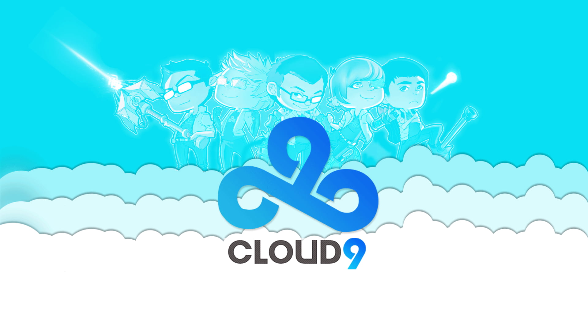 Cloud9 Logo Cloud9 League Of Legends Video Games Digital Art Hd Wallpaper Wallpaper Flare