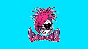 Loveshokers logo, jet set radio, video games, graffiti