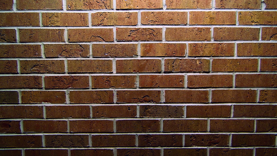 brown concrete bricks HD wallpaper
