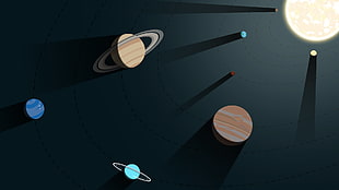 solar system photo HD wallpaper