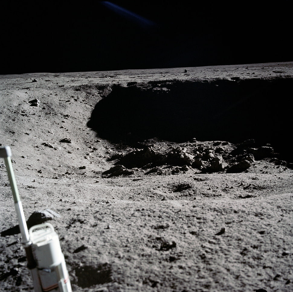 moon phoot, Apollo, Moon HD wallpaper