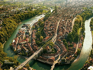 cityscape, Bern, Switzerland HD wallpaper