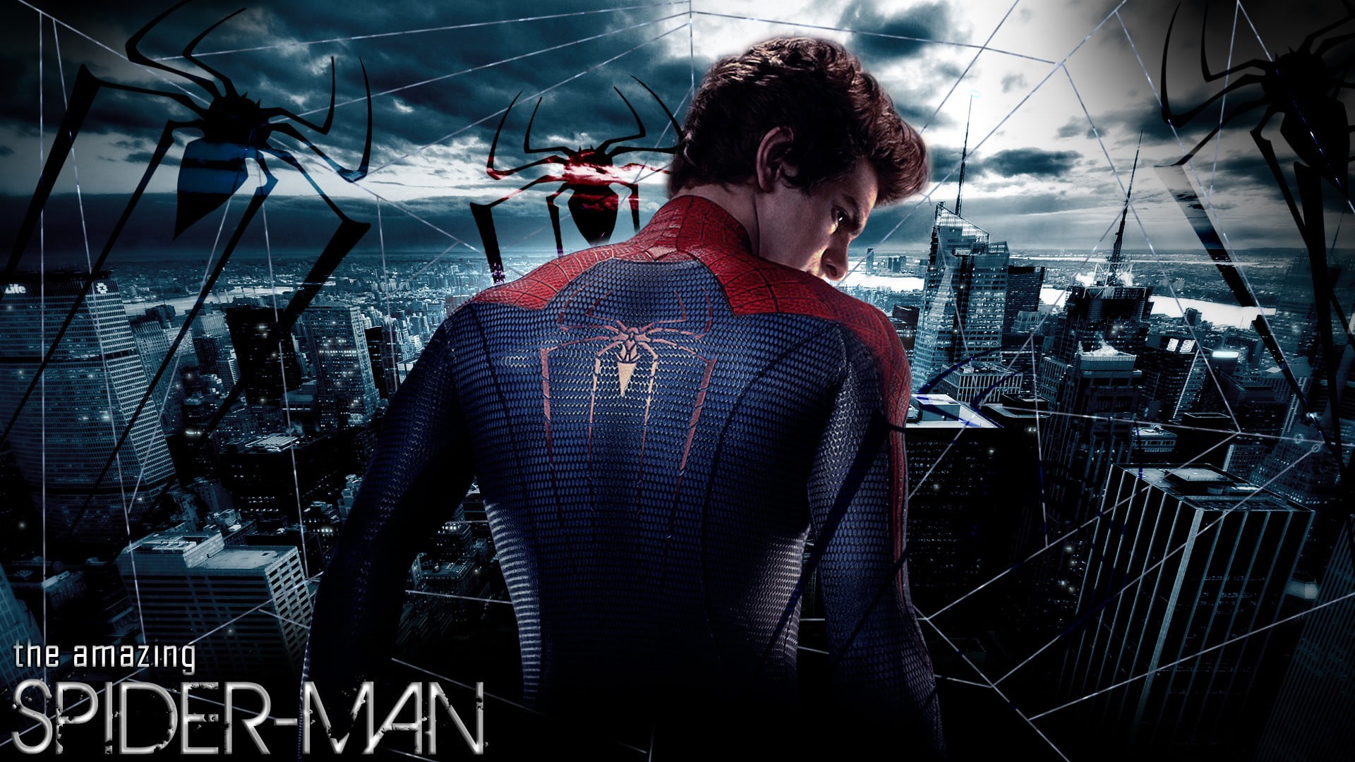 The Amazing Spider-Man digital wallpaper, Spider-Man, movies, The Amazing Spider-Man