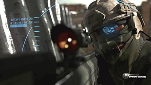man wearing mask, Ghost Recon, Tom Clancy's Ghost Recon, Tom Clancy's Ghost Recon: Future Soldier HD wallpaper