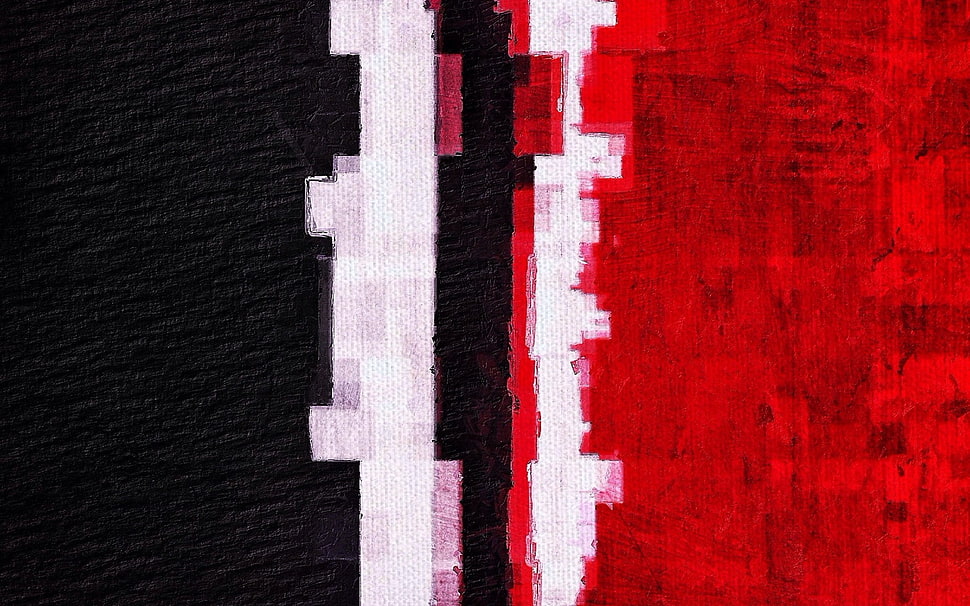 red and black textile, texture HD wallpaper