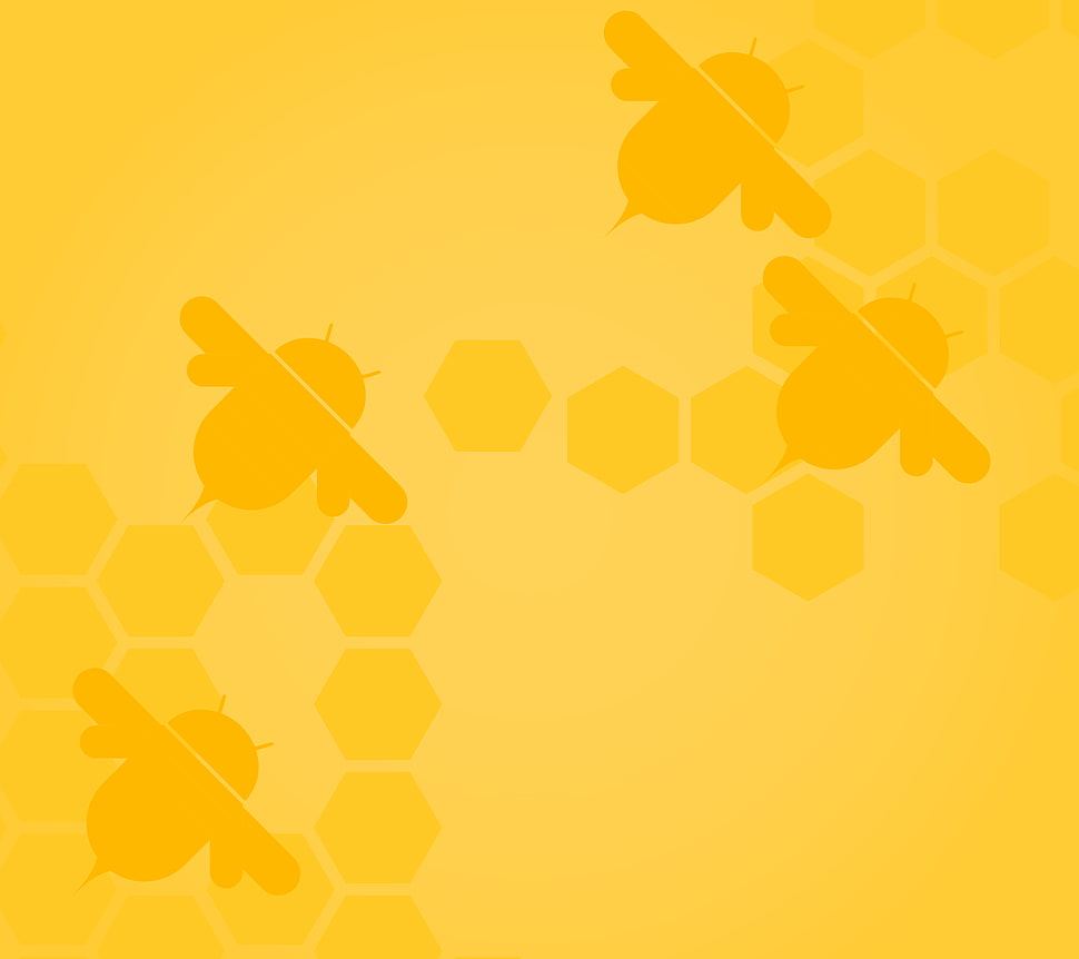 abstract art, Android (operating system), minimalism, yellow HD wallpaper