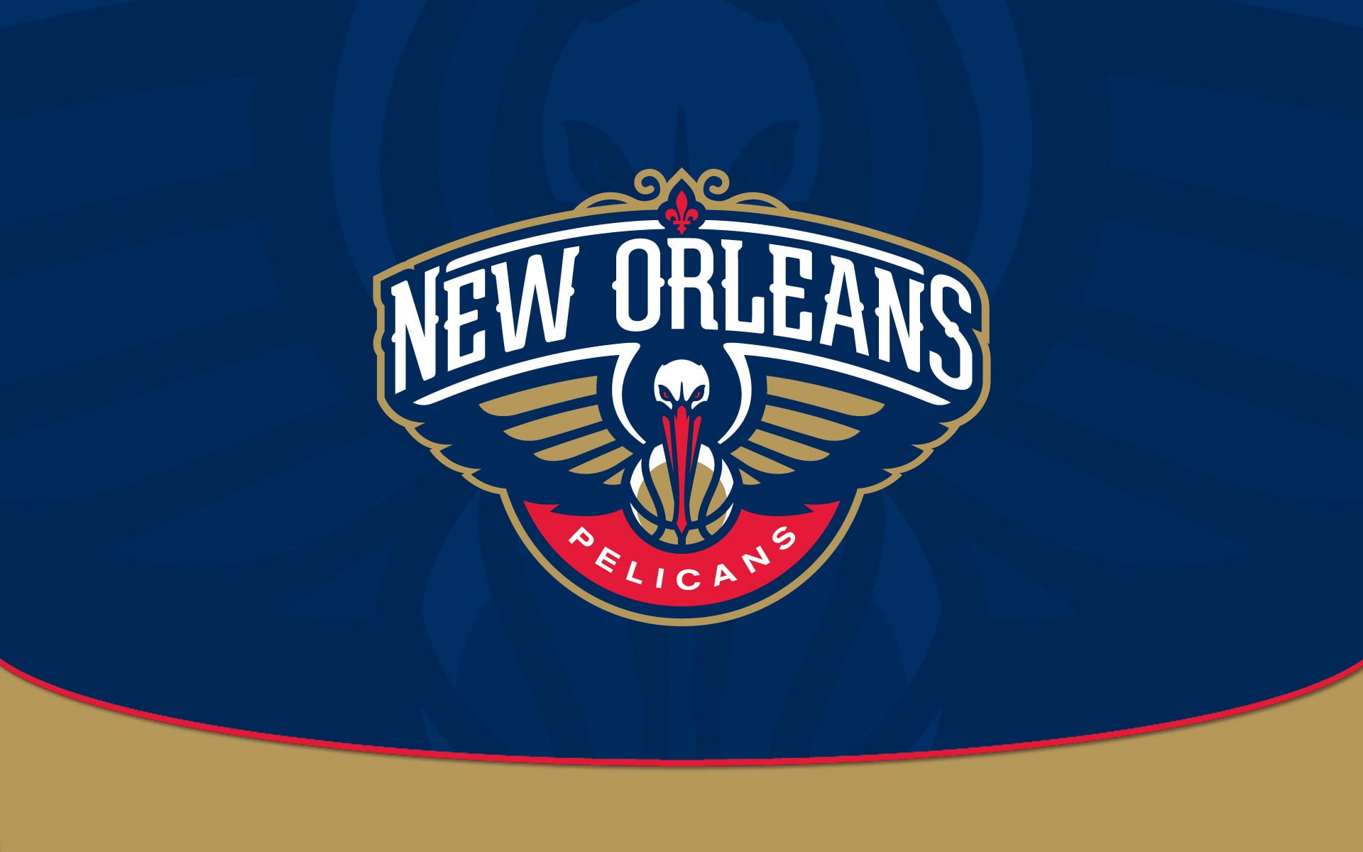New Orleans Pelicans logo, NBA, basketball, New Orleans Pelicans, sports