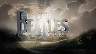 The Beatles Four Talsted Friends From Livepool, The Beatles, landscape, edited, digital art