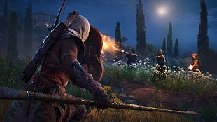 Assassin's Creed Origin wallpaper, Assassin's Creed: Origins, Assassin's Creed, Ubisoft, video games HD wallpaper
